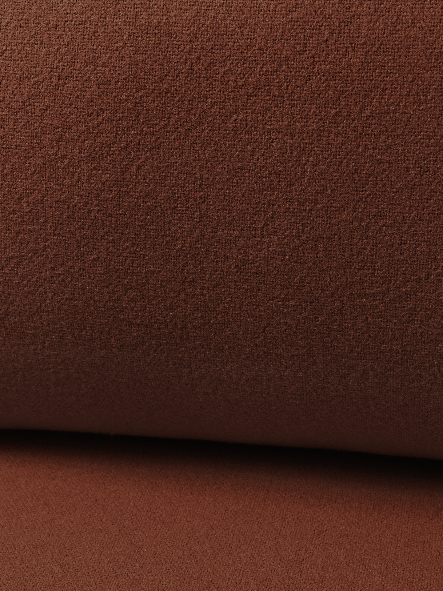 Dase modular sofa - the middle element rusty brown tonus