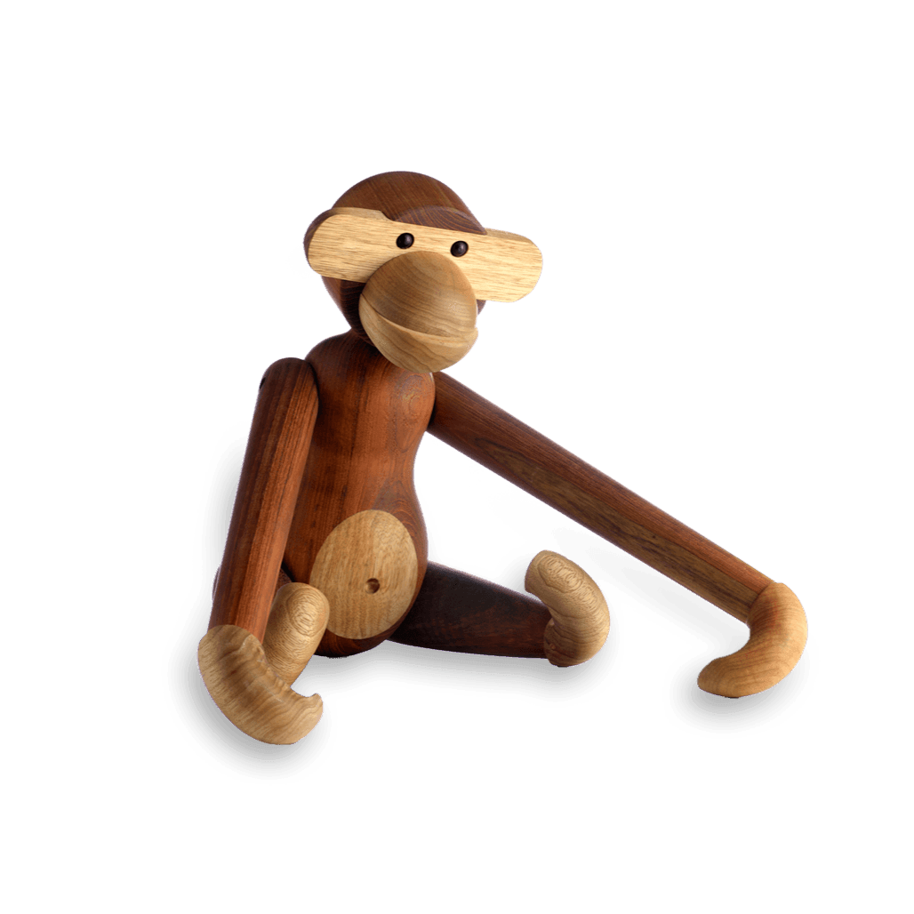 Figurka dekoracyjna MONKEY tek i limba Kay Bojesen    Eye on Design