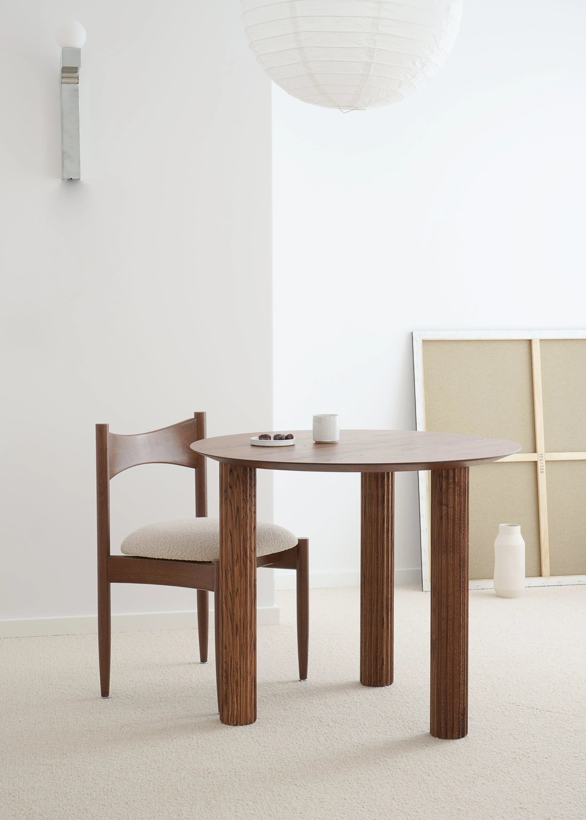 Round Table FILAR Dark Oak Wood