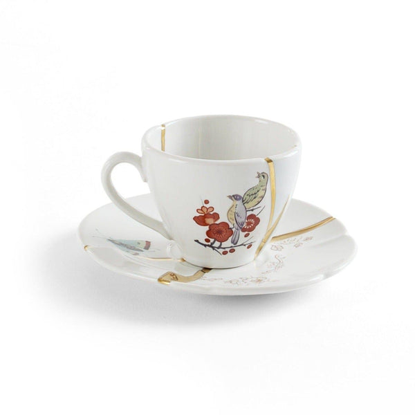 Filiżanka do espresso KINTSUGI #2 porcelanowy Seletti    Eye on Design