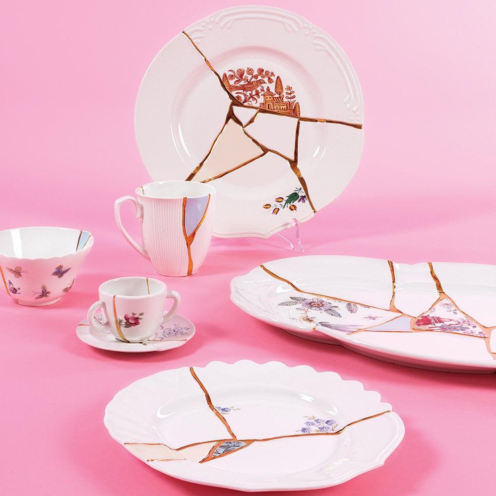 Filiżanka do espresso KINTSUGI porcelanowy Seletti    Eye on Design