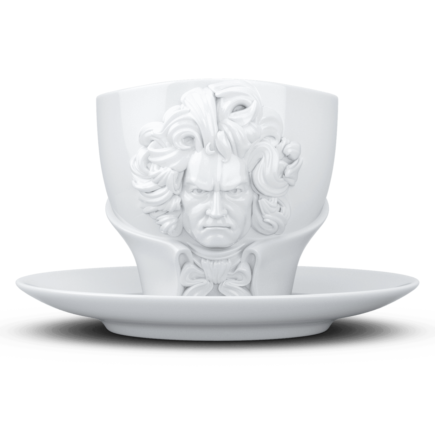 Filiżanka LUDWIG VAN BEETHOVEN biały 58products    Eye on Design