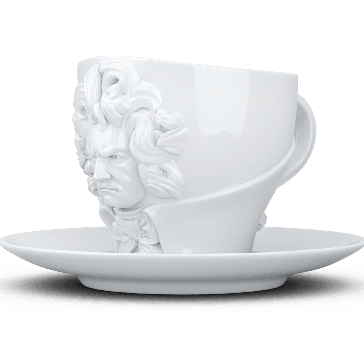 Filiżanka LUDWIG VAN BEETHOVEN biały 58products    Eye on Design