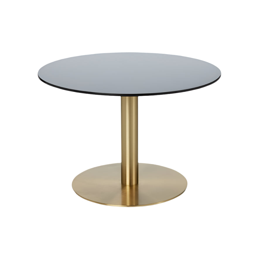 Round Side Table Flash brass base