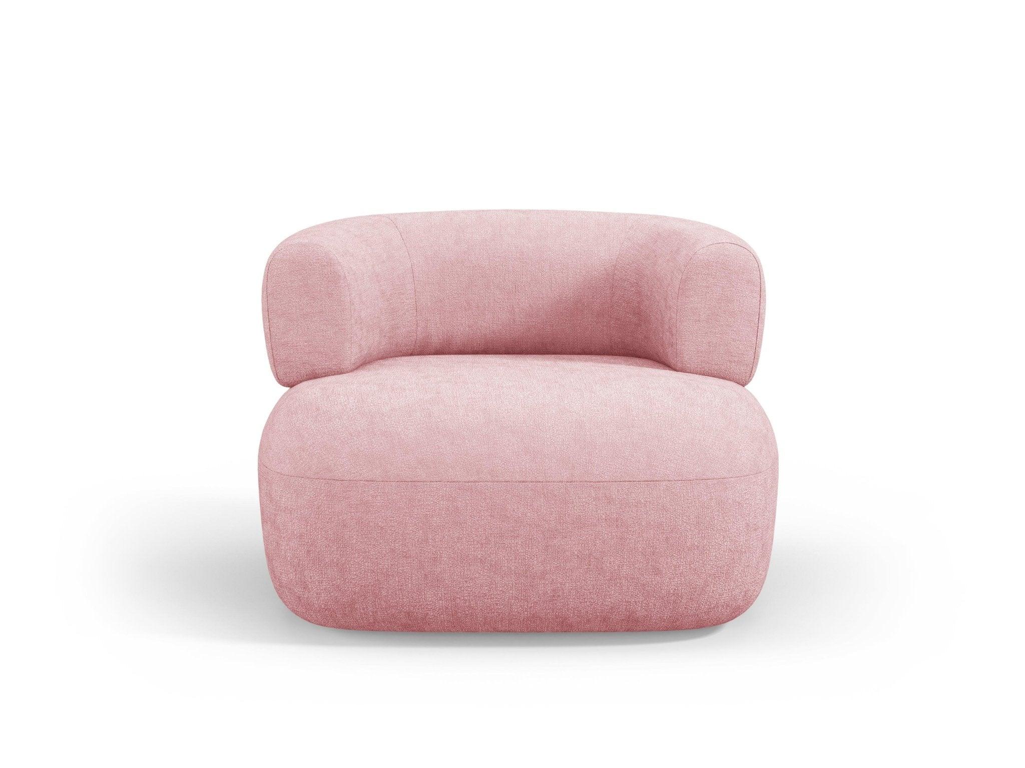 Fotel ALDRIN różowy szenil Windsor & Co    Eye on Design