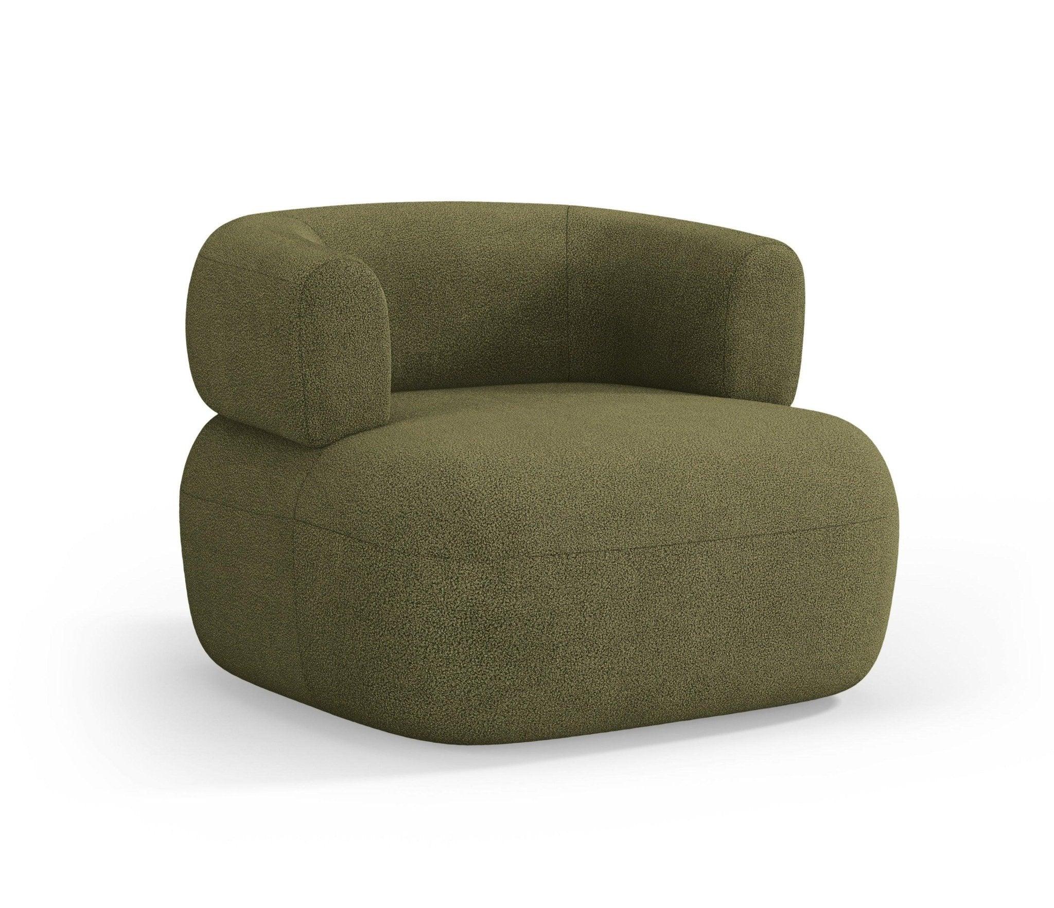 Fotel ALDRIN zielony boucle Windsor & Co    Eye on Design