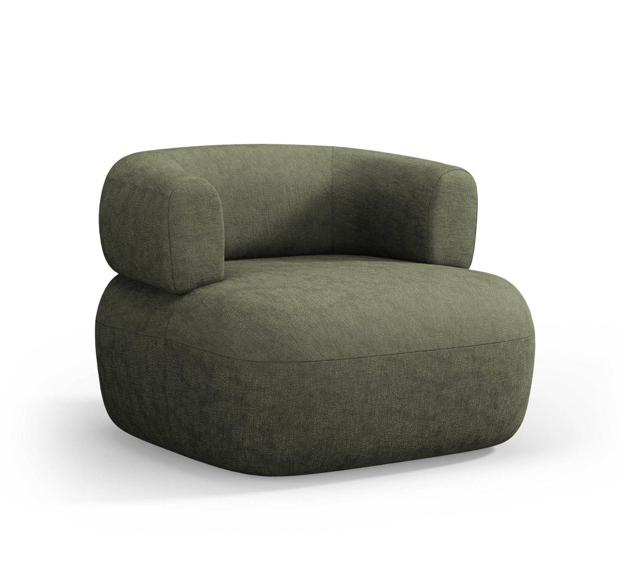 Fotel ALDRIN zielony szenil Windsor & Co    Eye on Design