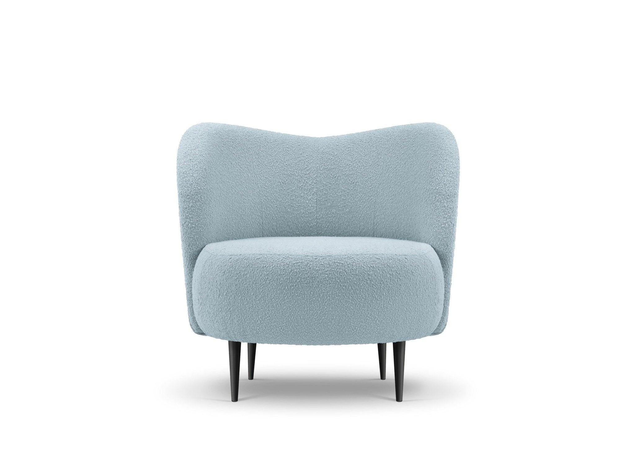 Fotel CLOVE jasnoniebieski boucle Mazzini Sofas    Eye on Design