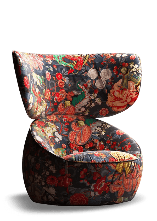 Fotel HANA WINGBACK tapicerowany Moooi    Eye on Design