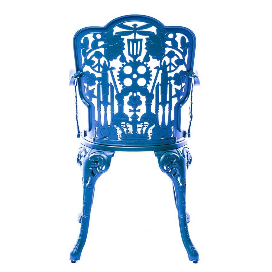 Fotel ogrodowy INDUSTRY niebieski Seletti    Eye on Design