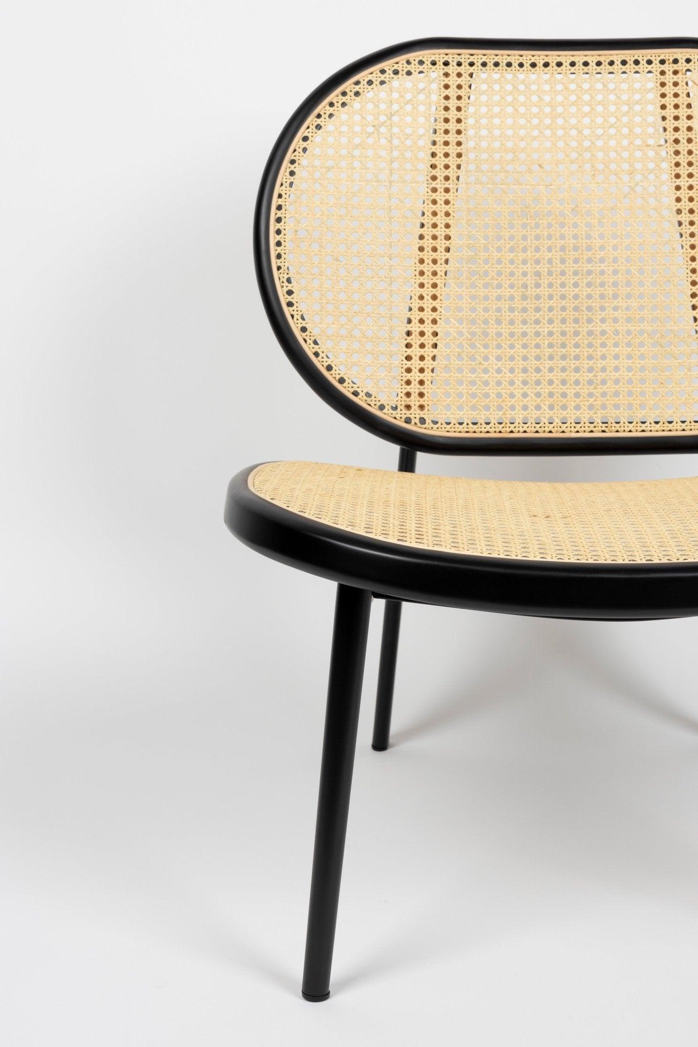 Fotel SPIKE plecionka Zuiver    Eye on Design