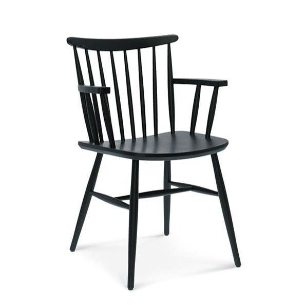 Krzesło z podłokietnikami WAND B-1102/1 lite drewno bukowe Fameg    Eye on Design