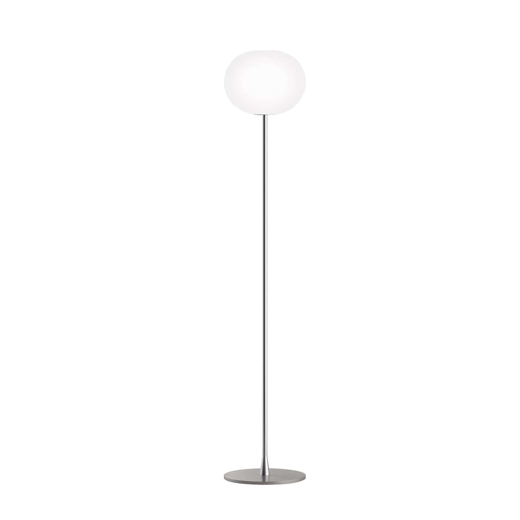 Lampa podłogowa GLO-BALL srebrny Flos S bez żarówki  Eye on Design