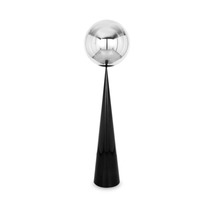 Lampa podłogowa GLOBE FAT srebrny