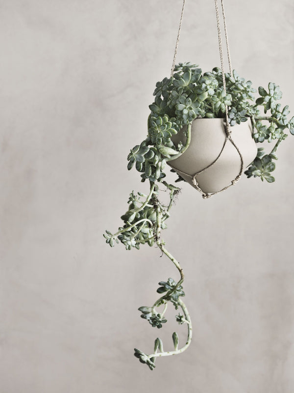 Hanging Pot Grove Beige Keramik