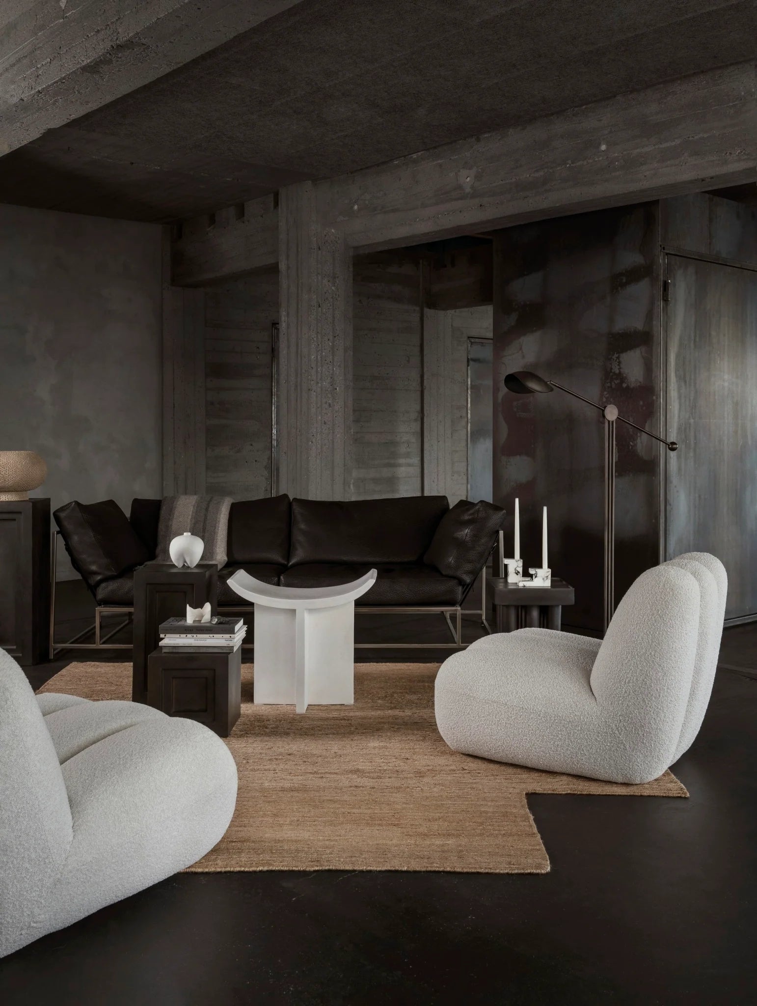 Fotel TOE boucle jasnobeżowy 101 Copenhagen    Eye on Design