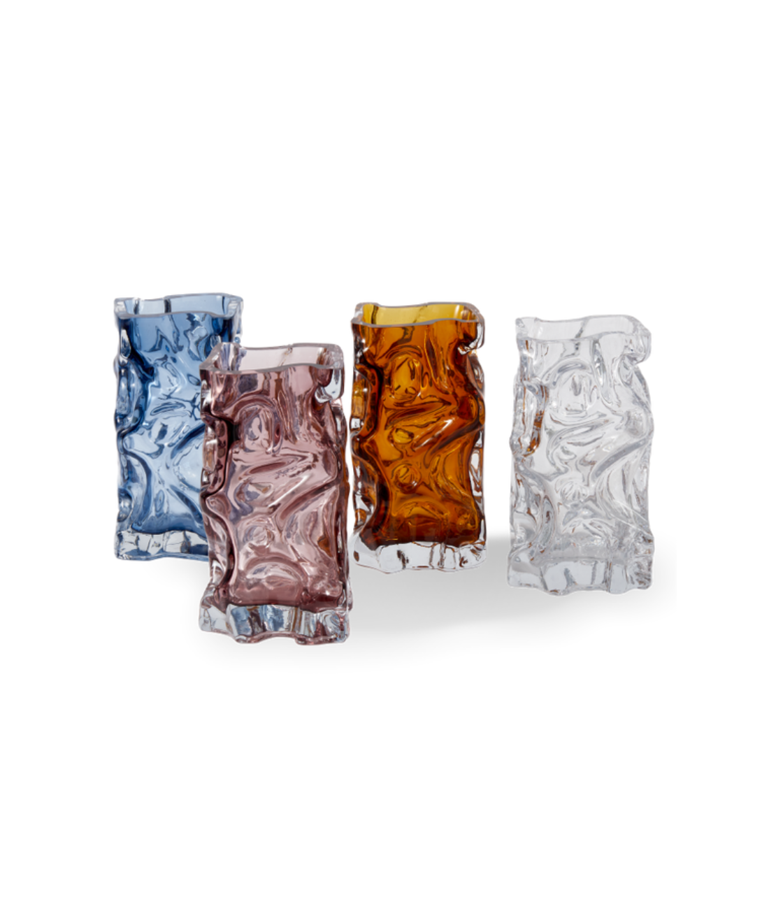 ICE glass vase