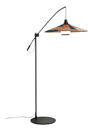 Lampy podłogowe na wysięgniku