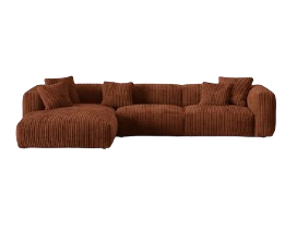 Cord-Ecksofas