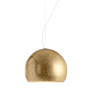Lampy wiszące złote
