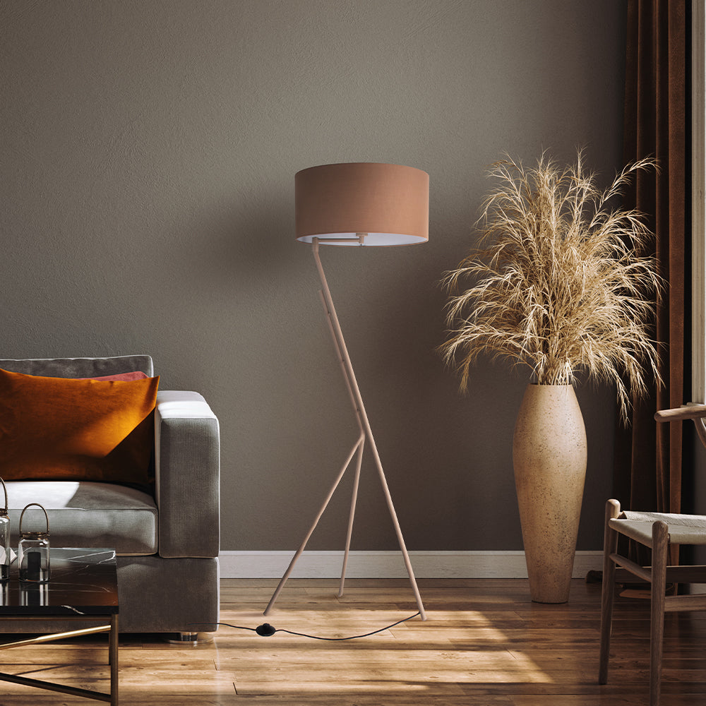 Murphy floor lamp beige