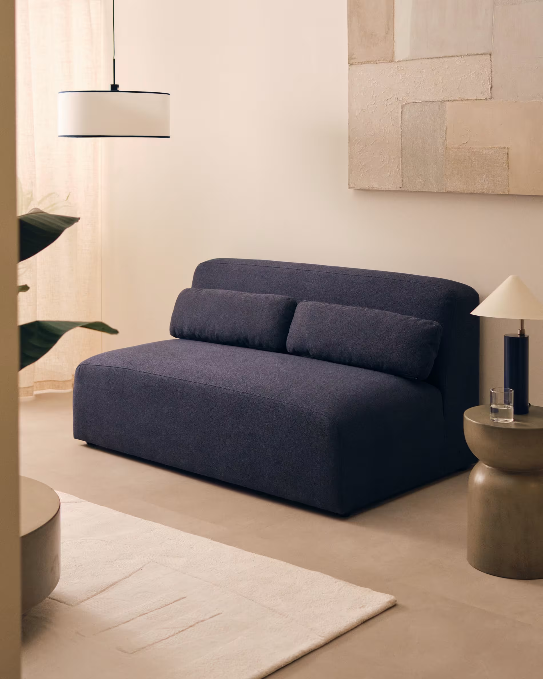 Sofa 2-osobowa NEOM niebieski La Forma    Eye on Design