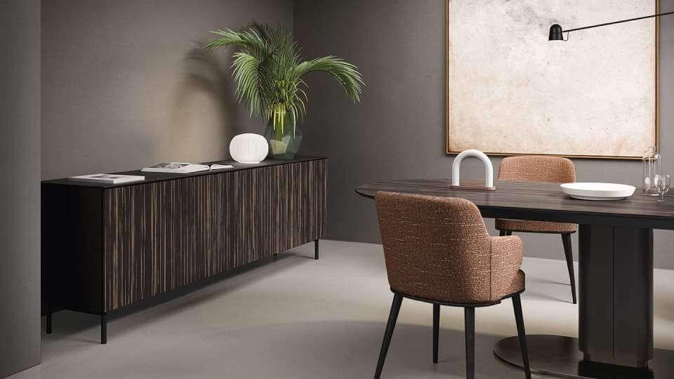 Komoda 4-drzwiowa UNIVERSAL beżowy mat Calligaris    Eye on Design