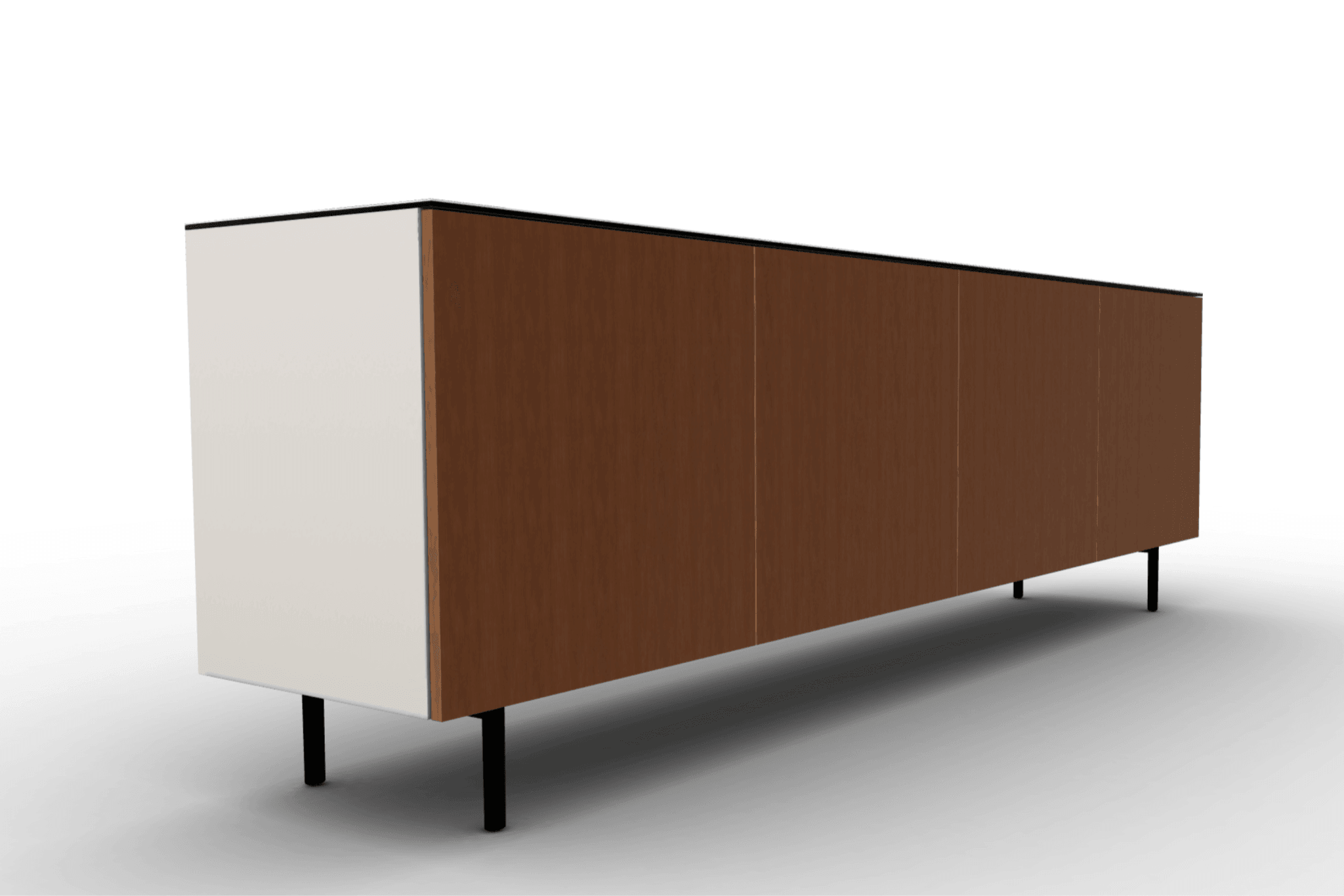 Komoda 4-drzwiowa UNIVERSAL orzechowy Calligaris    Eye on Design