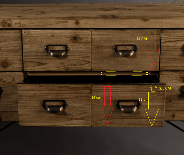 Komoda SIX naturalny Dutchbone    Eye on Design