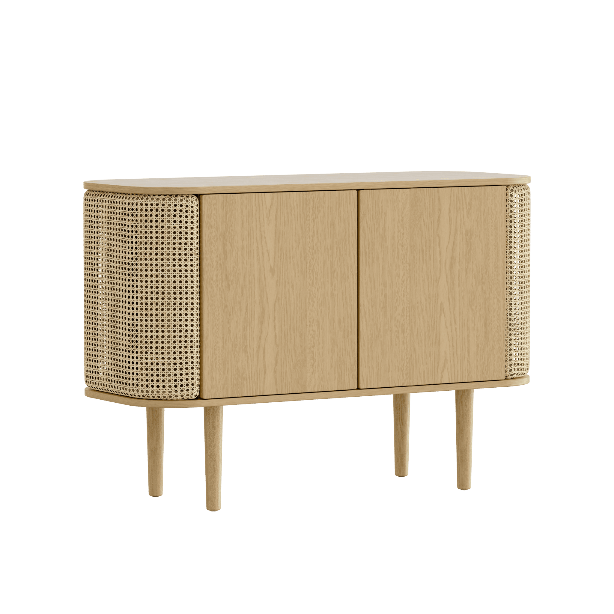 Komoda TREASURES rattan z dębem UMAGE    Eye on Design