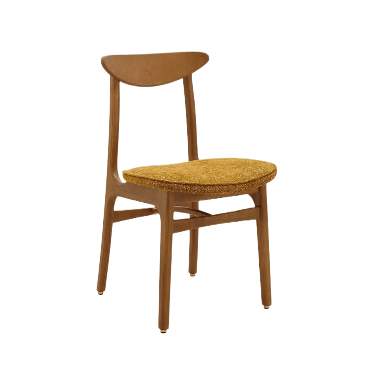 Krzesło 200-190 MIX żółty w tkaninie Marble Mustard 366 concept    Eye on Design