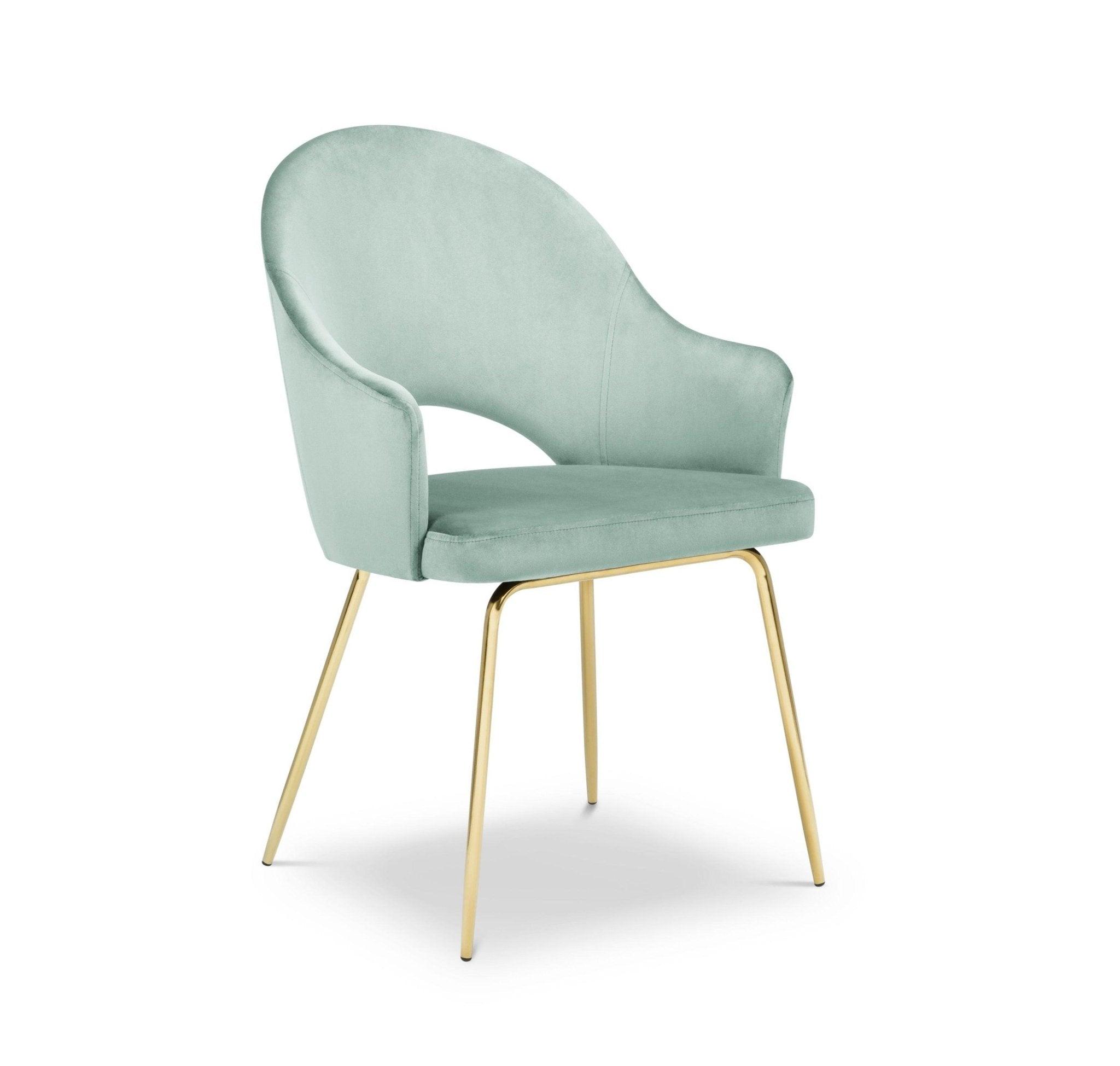 Krzesło aksamitne LYS pistacjowy CXL by Christian Lacroix    Eye on Design