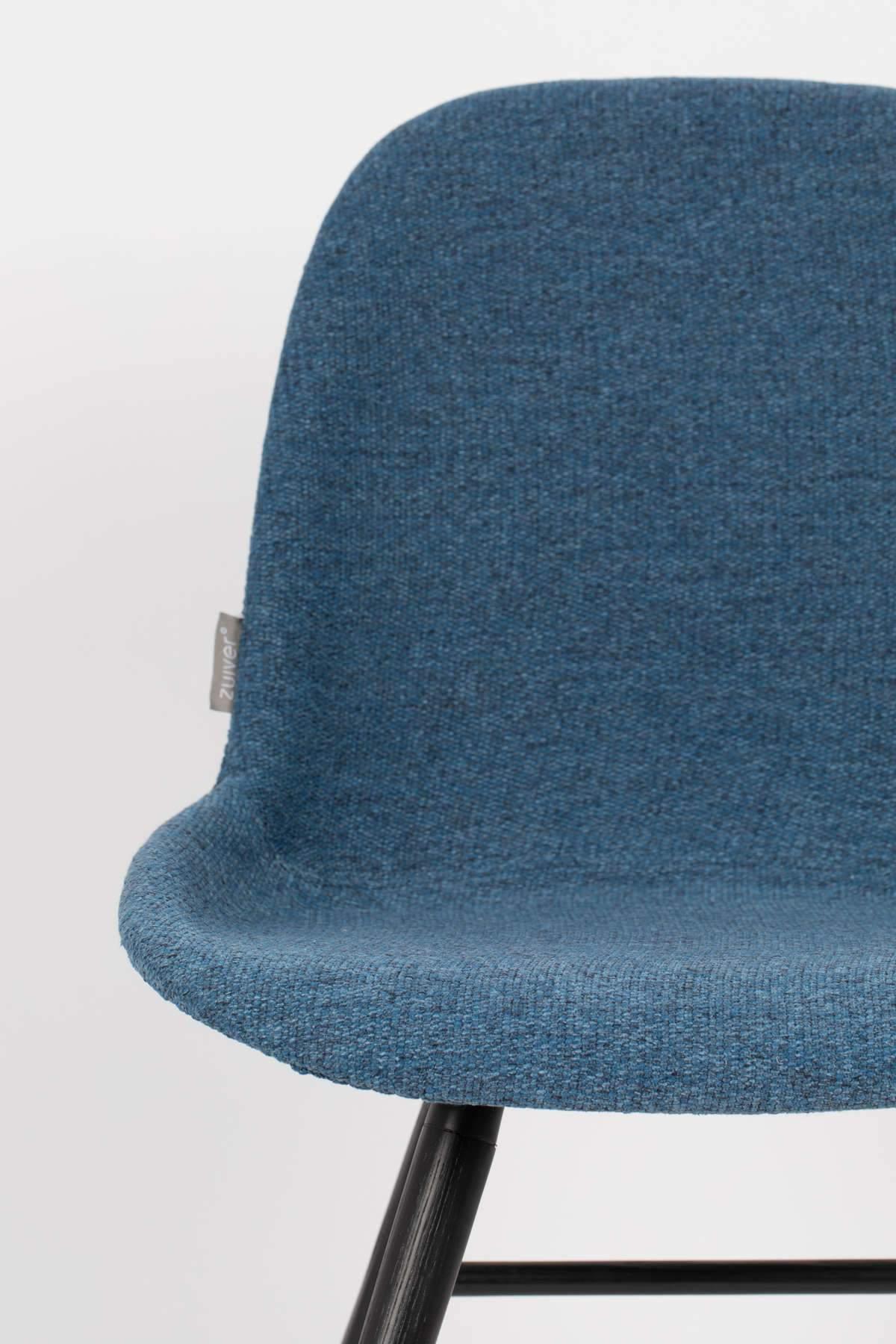 Krzesło ALBERT KUIP SOFT niebieski Zuiver    Eye on Design