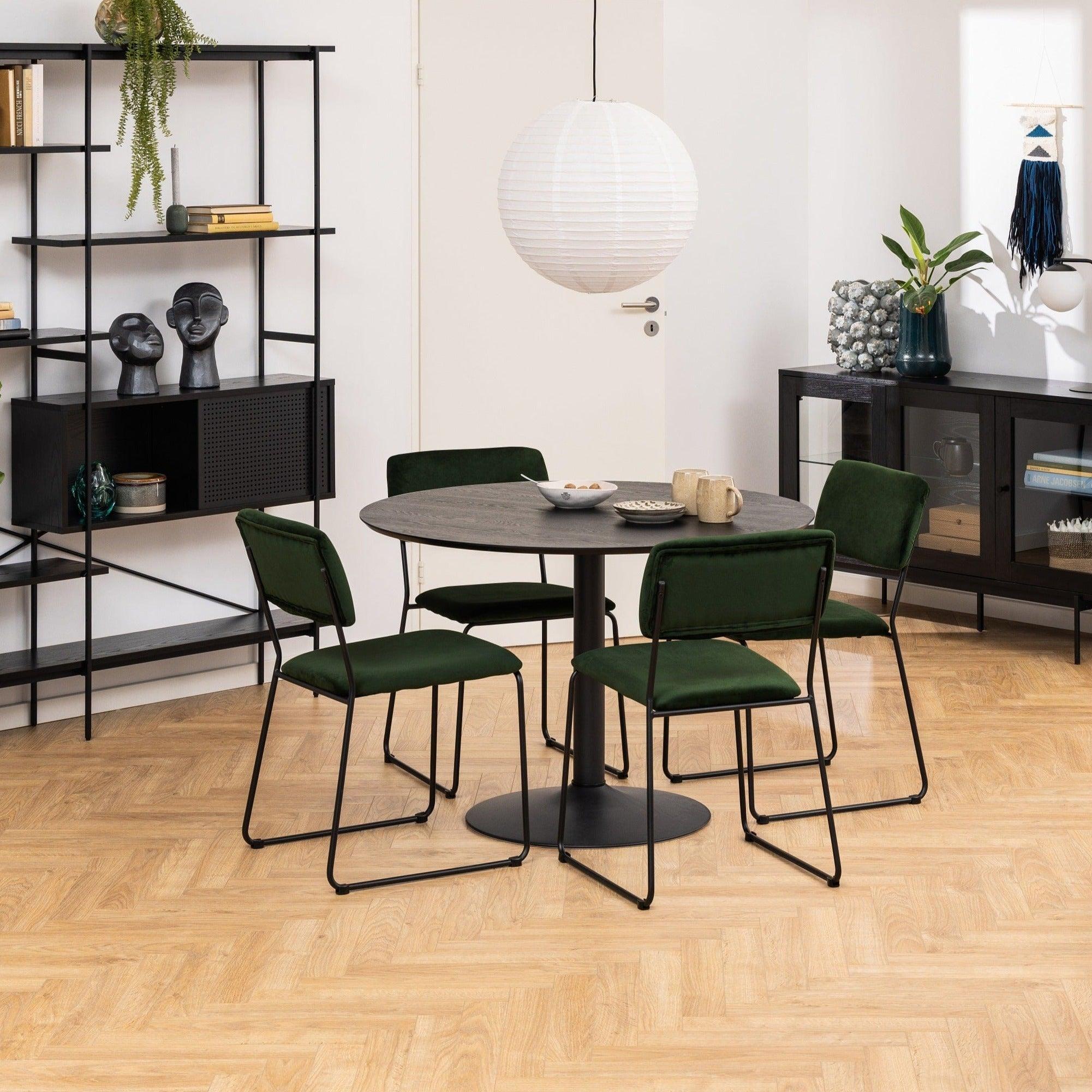 Krzesło ALDA zielony Home Essentials    Eye on Design