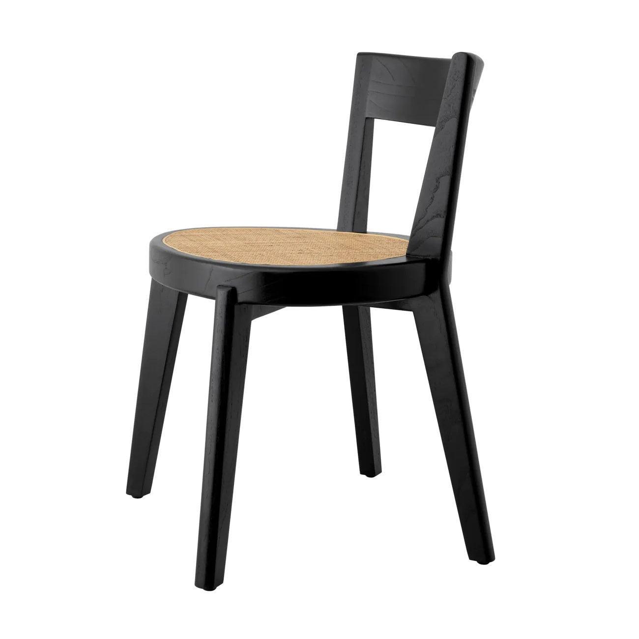 Krzesło ALVEAR czarny Eichholtz    Eye on Design