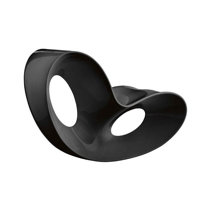 Krzesło bujane wewnętrzne VOIDO czarny Magis    Eye on Design