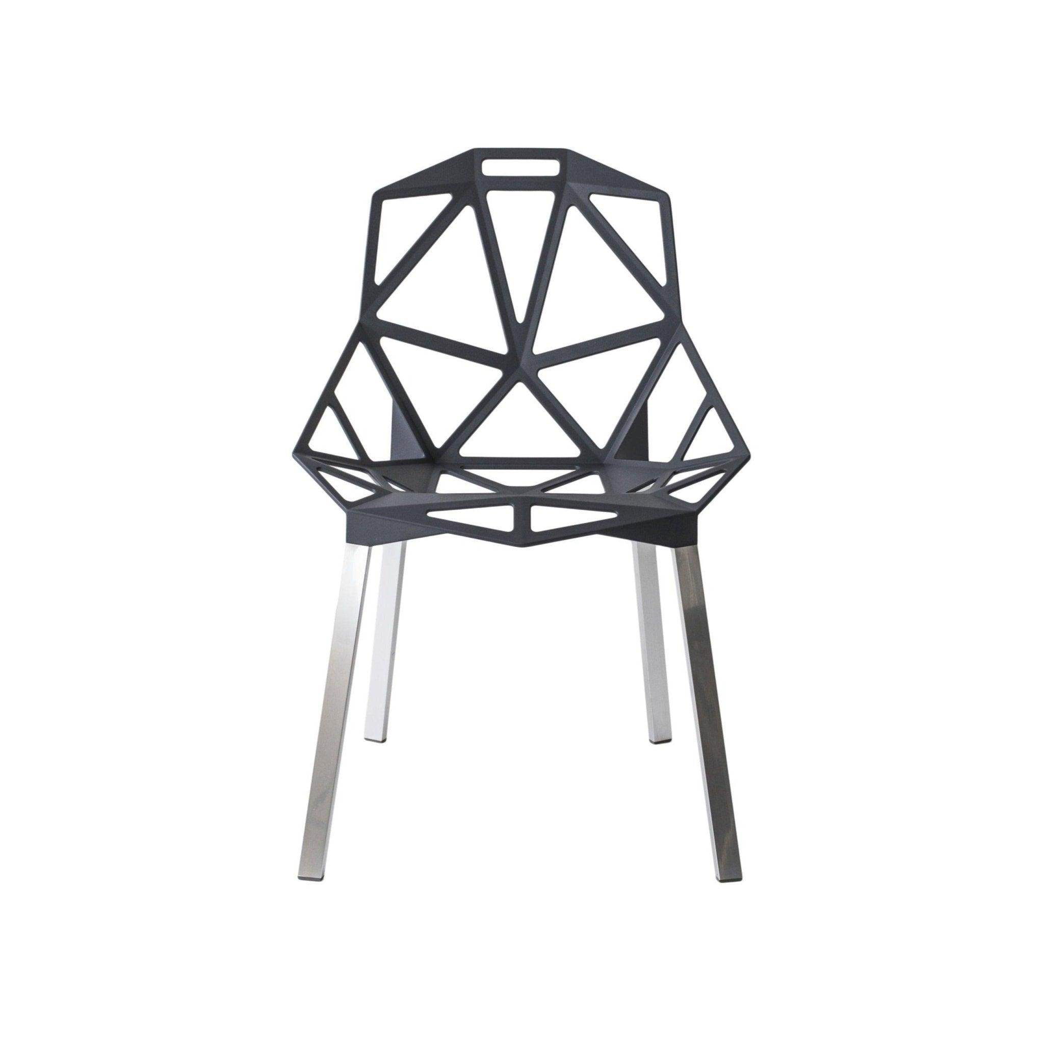 Krzesło CHAIR_ONE antracyt metaliczny Magis    Eye on Design