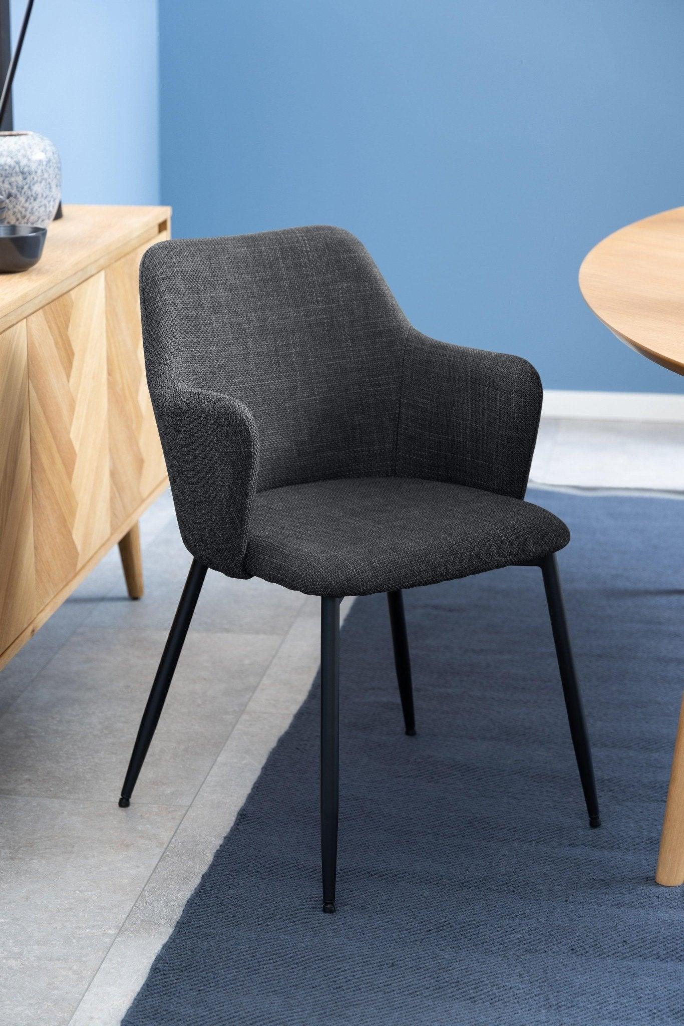Krzesło LUISA ciemnoszary Home Essentials    Eye on Design