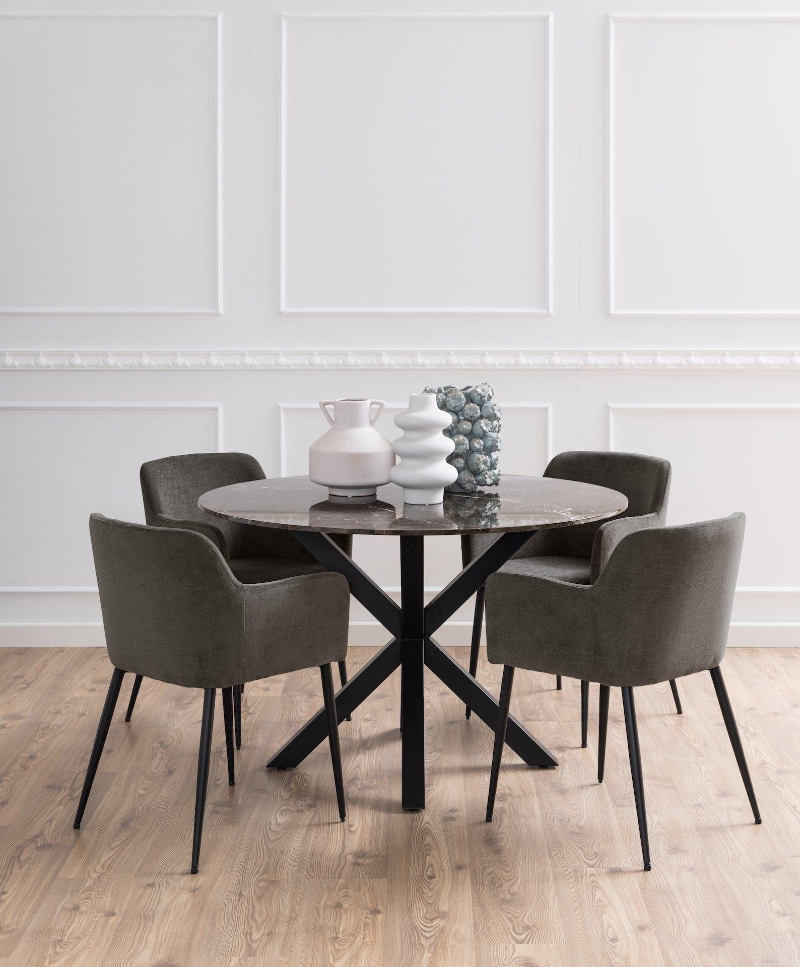 Krzesło MIRA ciemnoszary Home Essentials    Eye on Design