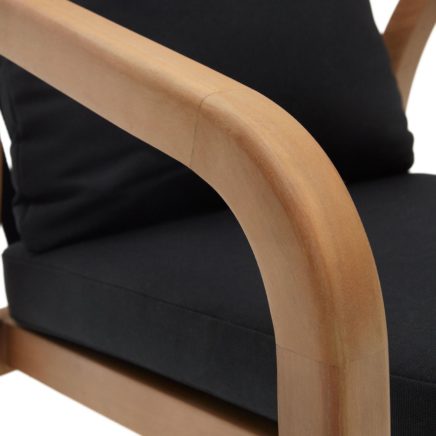 Krzesło ogrodowe MALARET czarny La Forma    Eye on Design