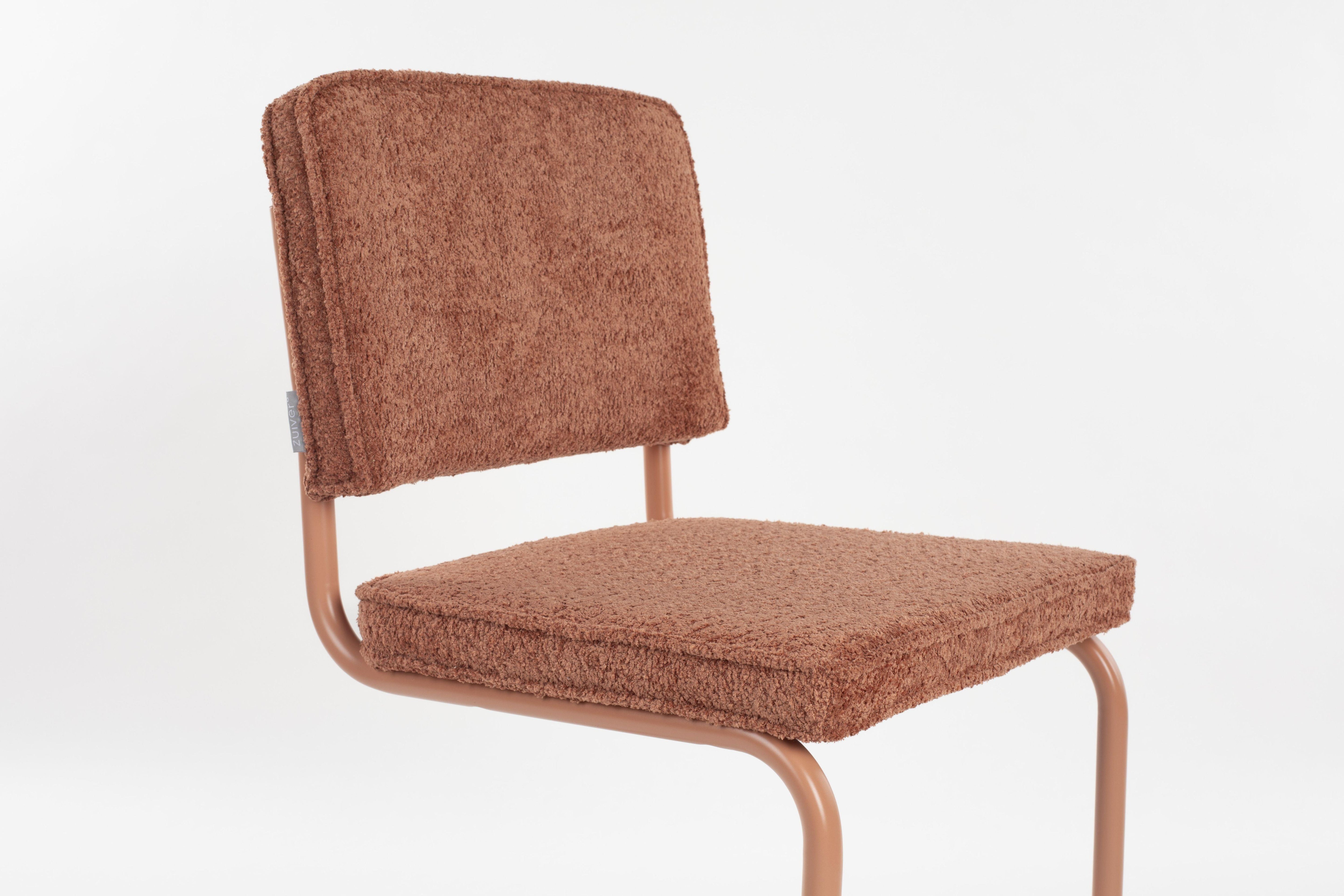 Ridge Kink Chair Soft Terra Zuiver    Eye on Design