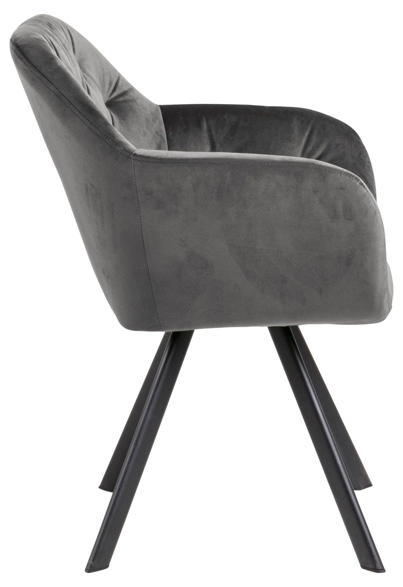Krzesło ROSCO ciemnoszary Home Essentials    Eye on Design