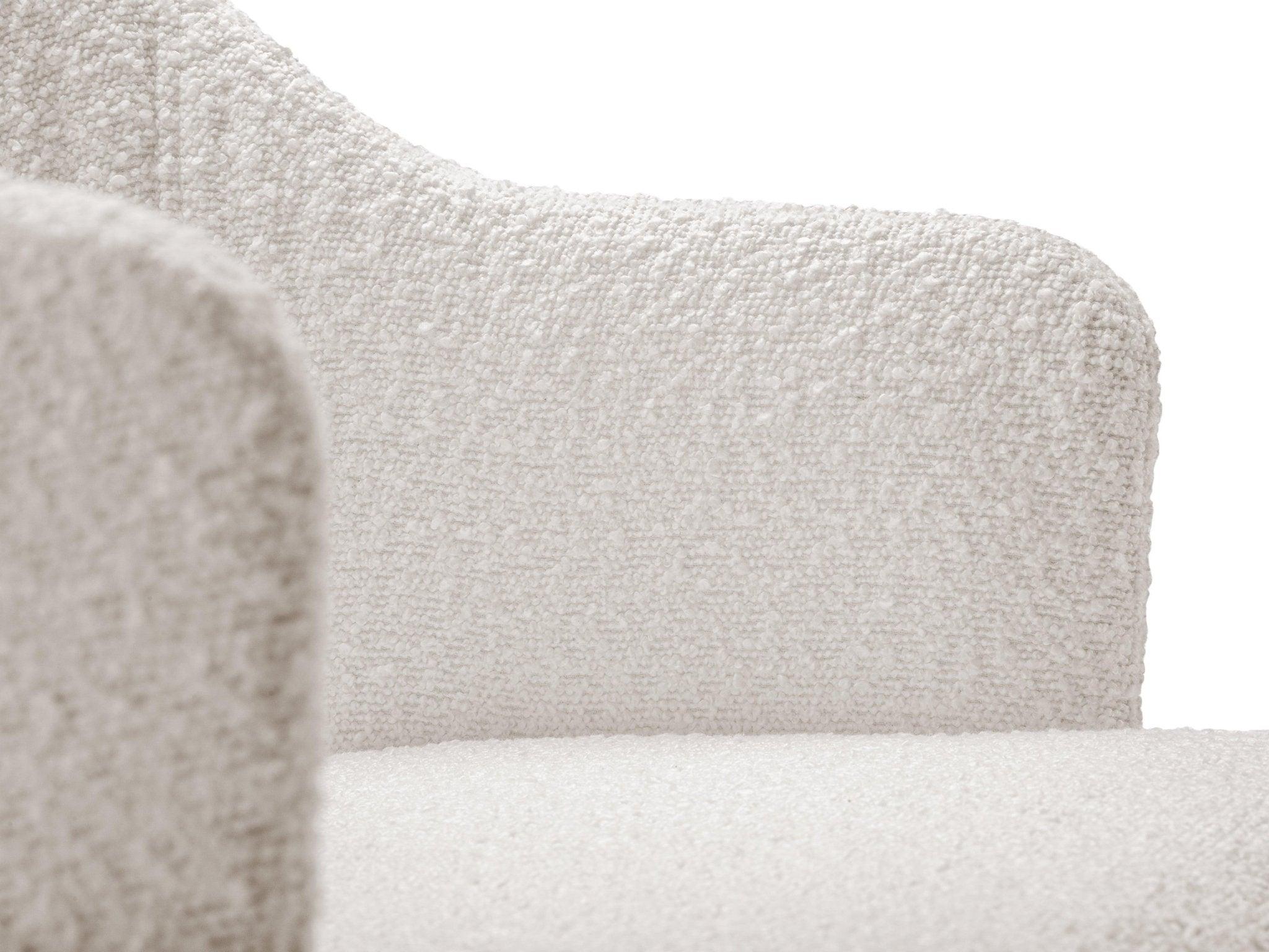 Krzesło w tkaninie boucle LYS jasnobeżowy CXL by Christian Lacroix    Eye on Design