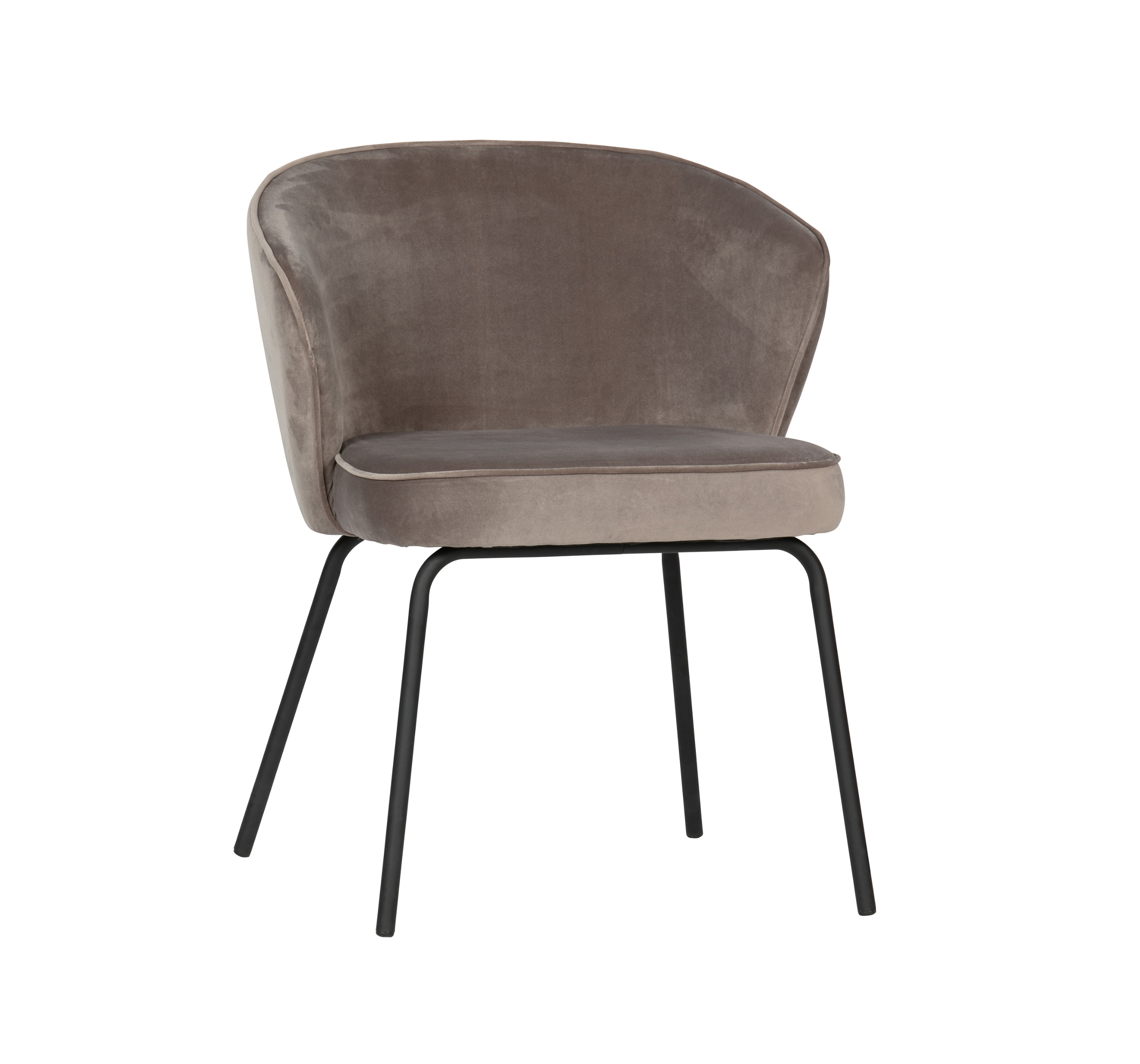 Krzesło aksamitne ADMIT khaki Be Pure    Eye on Design