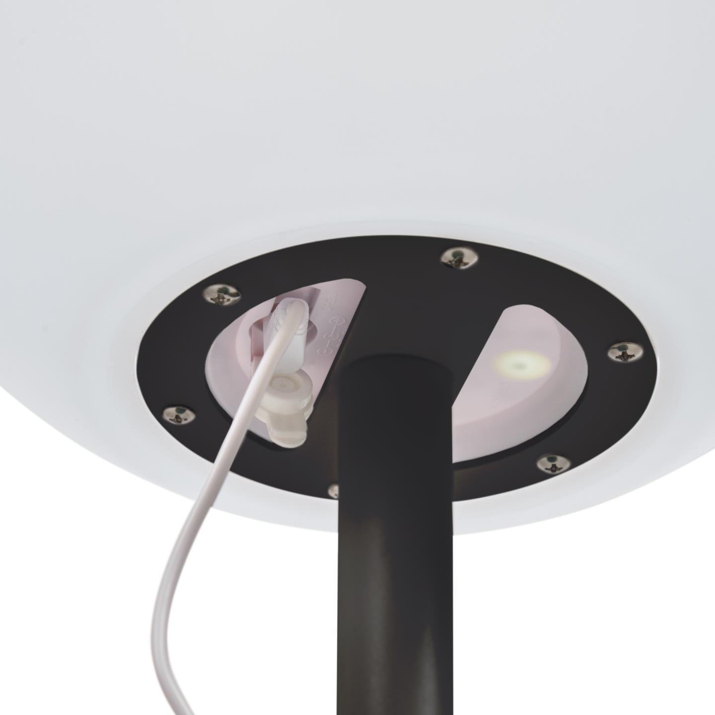 Lampa akumulatorowa DINESH czarny La Forma    Eye on Design