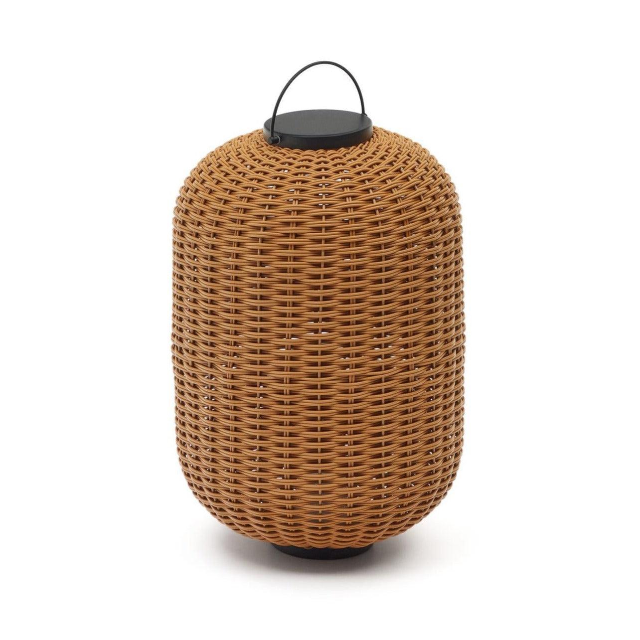 Lampa akumulatorowa SARANELLA brązowy rattan La Forma 55 cm   Eye on Design