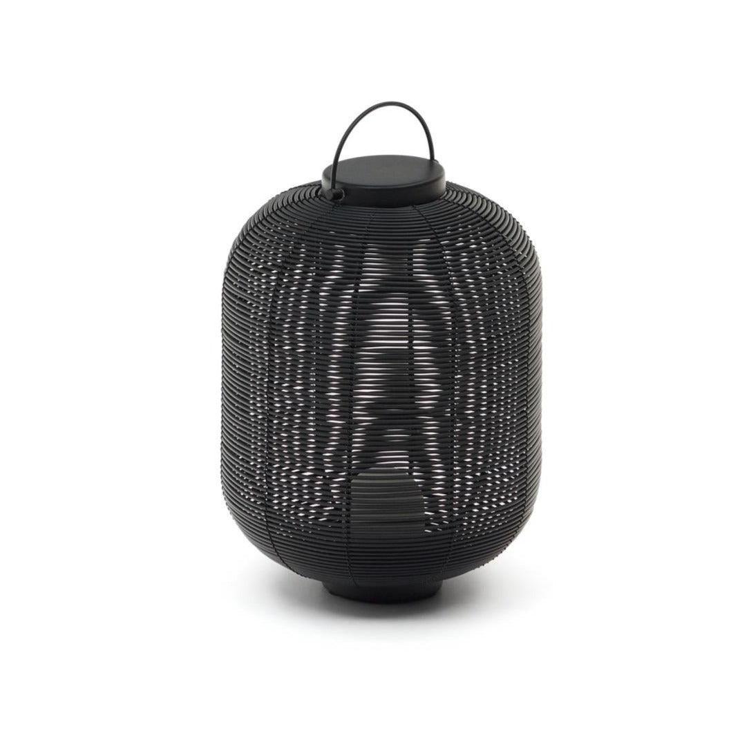 Lampa akumulatorowa SARANELLA czarny rattan La Forma 37 cm   Eye on Design