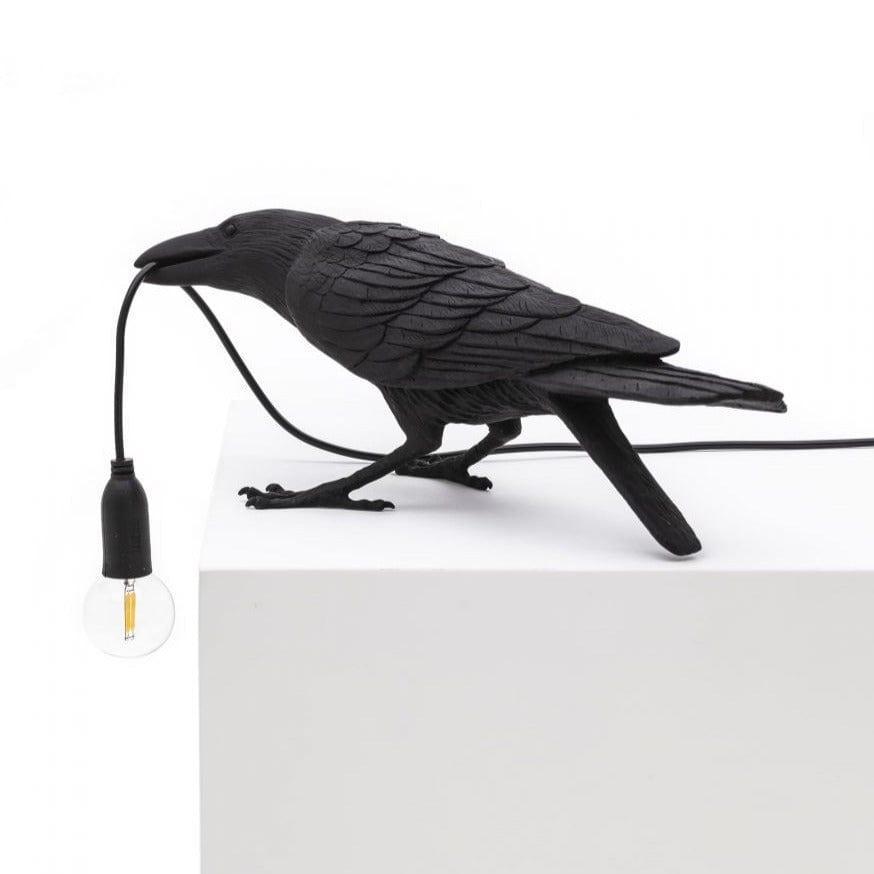 Lampa BIRD PLAYING czarny Seletti    Eye on Design