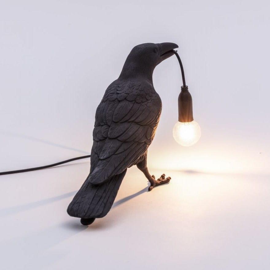 Lampa BIRD WAITING czarny Seletti    Eye on Design