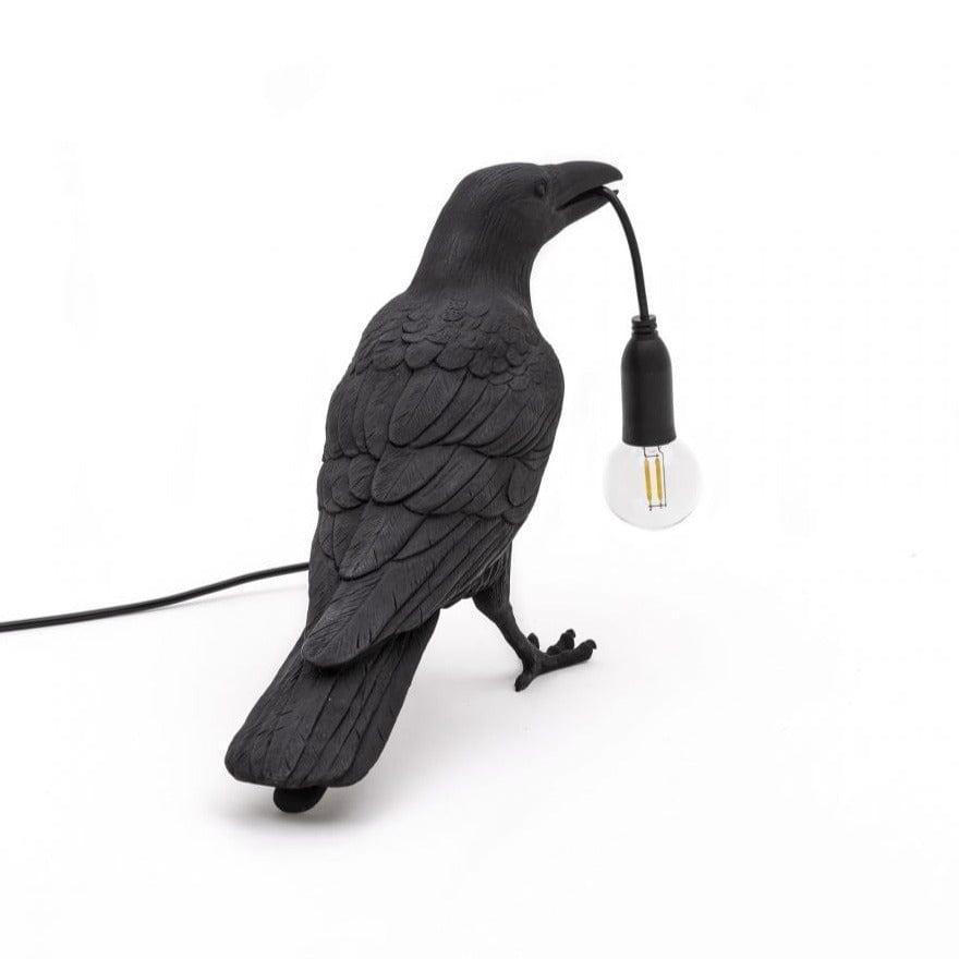 Lampa BIRD WAITING czarny Seletti    Eye on Design